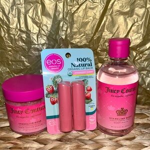 Juicy Couture Sparkling Rose Set and EOS